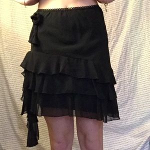 Black skirt